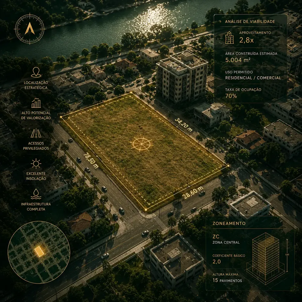 Land underwriting service for real estate development